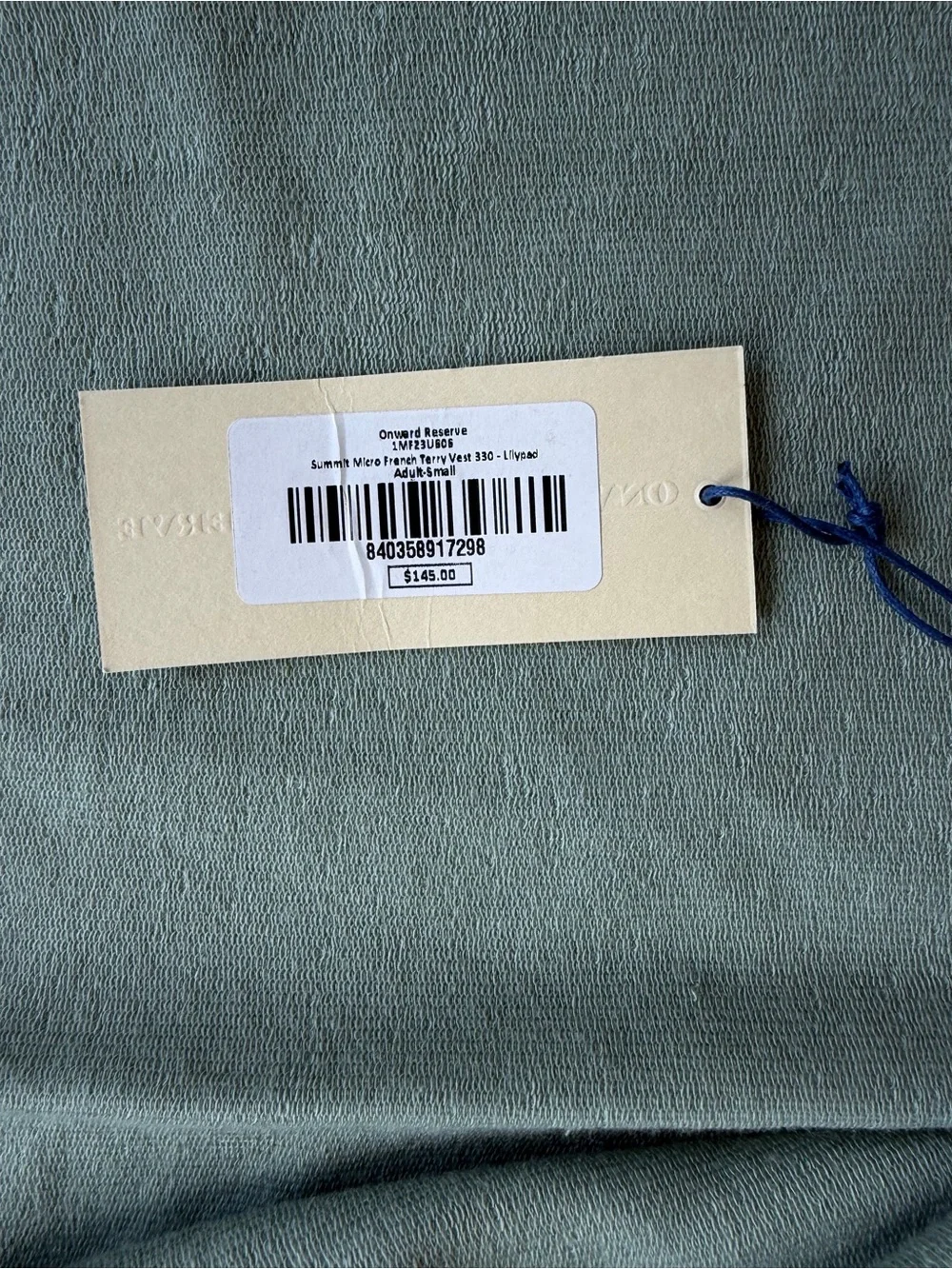Men's Sleeveless Softshell Vest - Sage Green